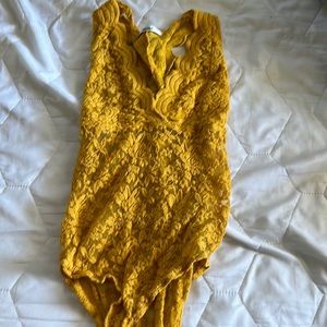Lace body suit